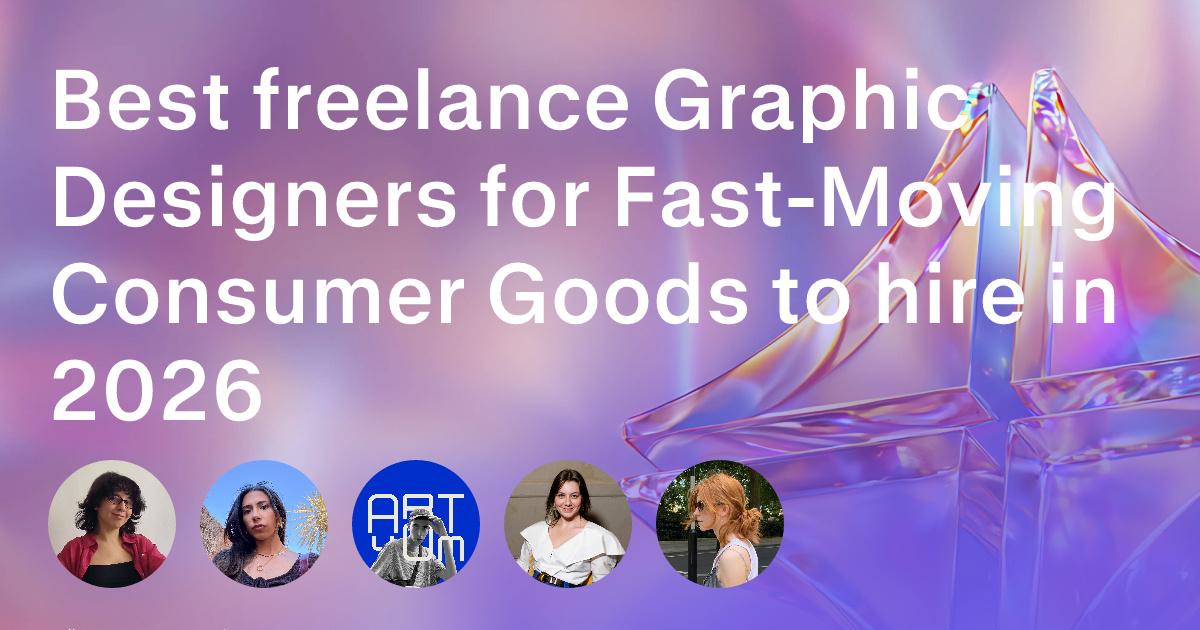 Graphic Design freelancers for Fast-Moving Consumer Goods