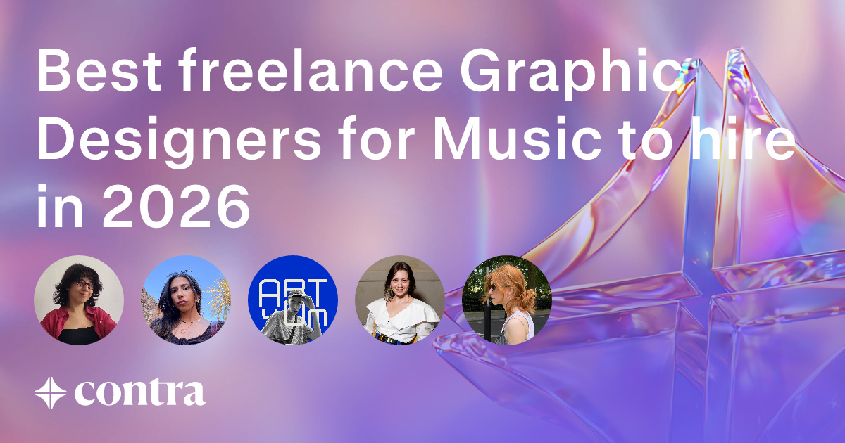 Graphic Design freelancers for Music