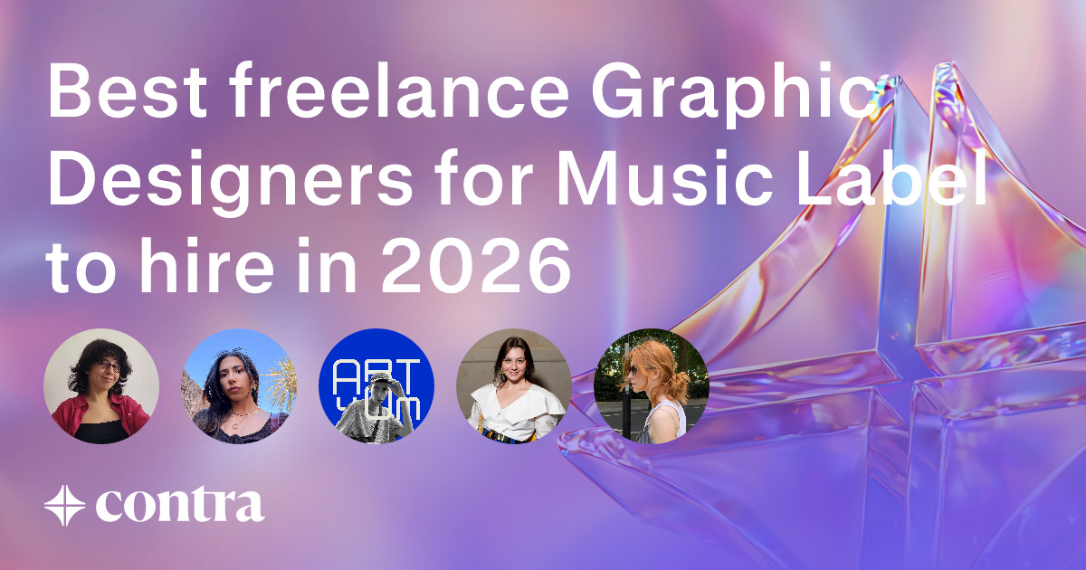 Graphic Design freelancers for Music Label