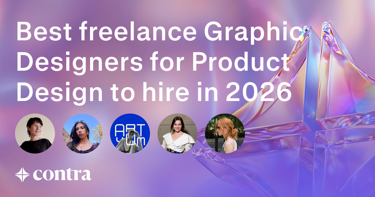 Graphic Design freelancers for Product Design