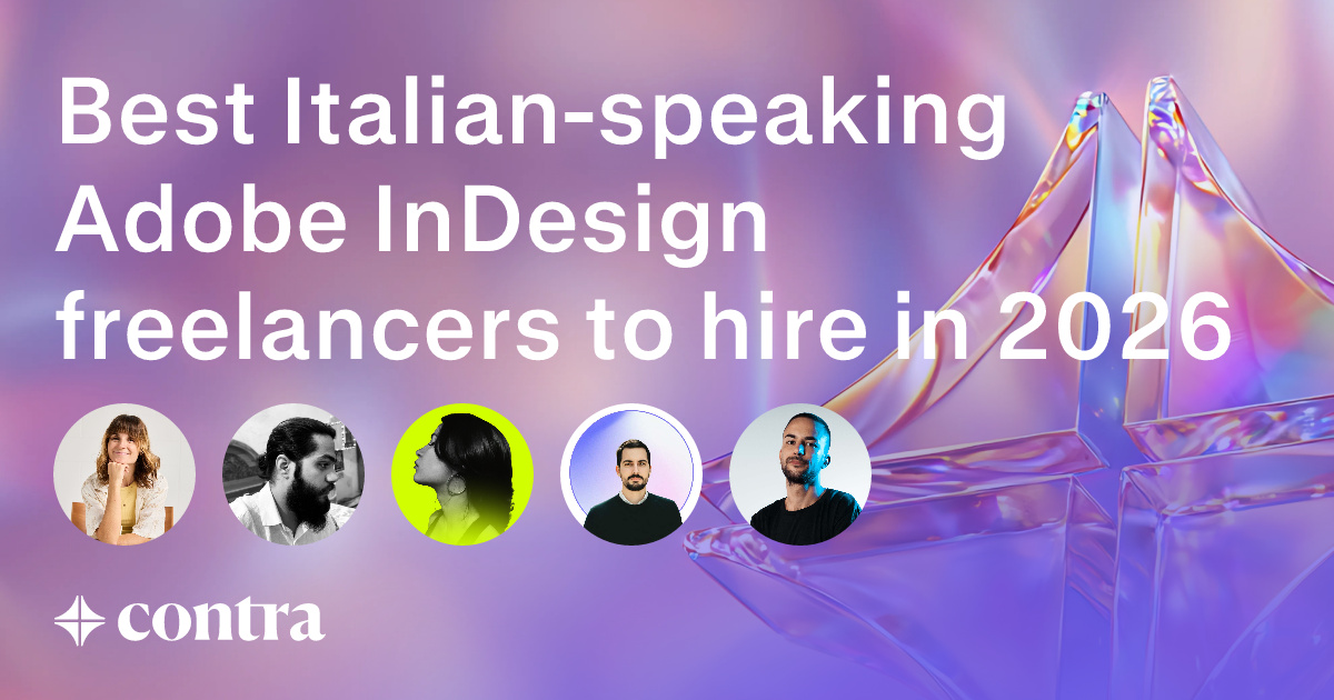 Italian-speaking Adobe InDesign freelancers