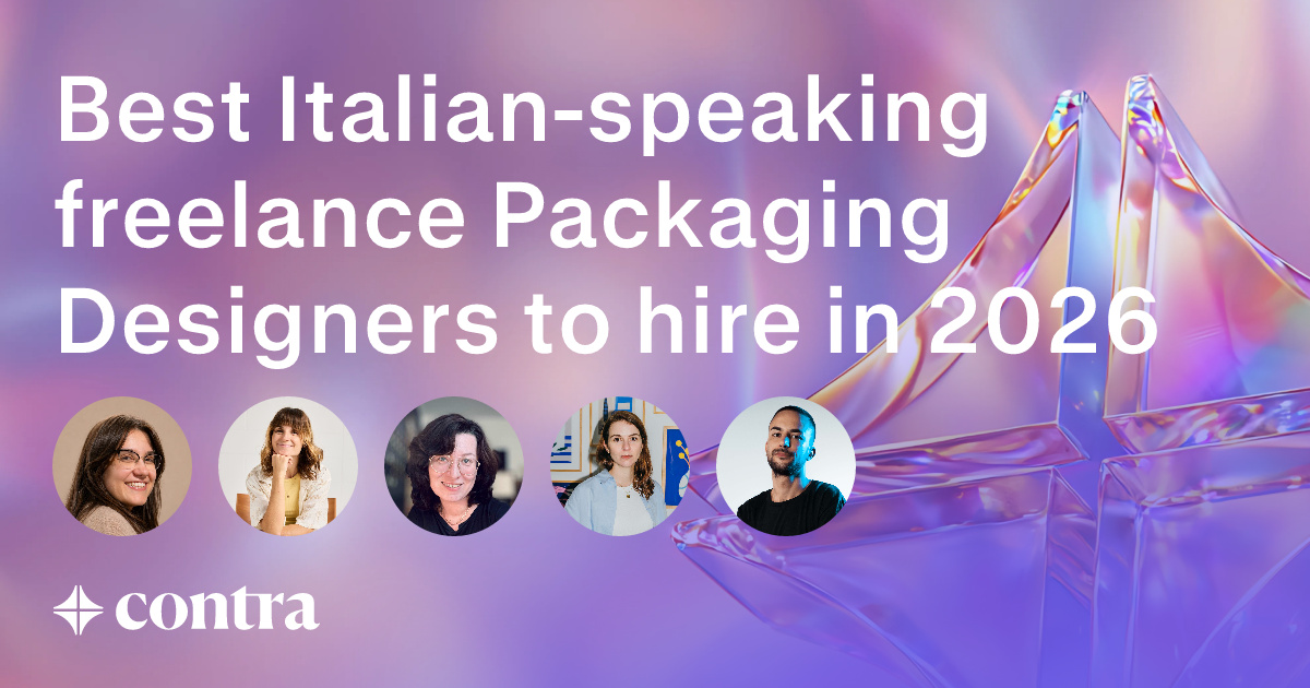 Italian-speaking Packaging Design freelancers