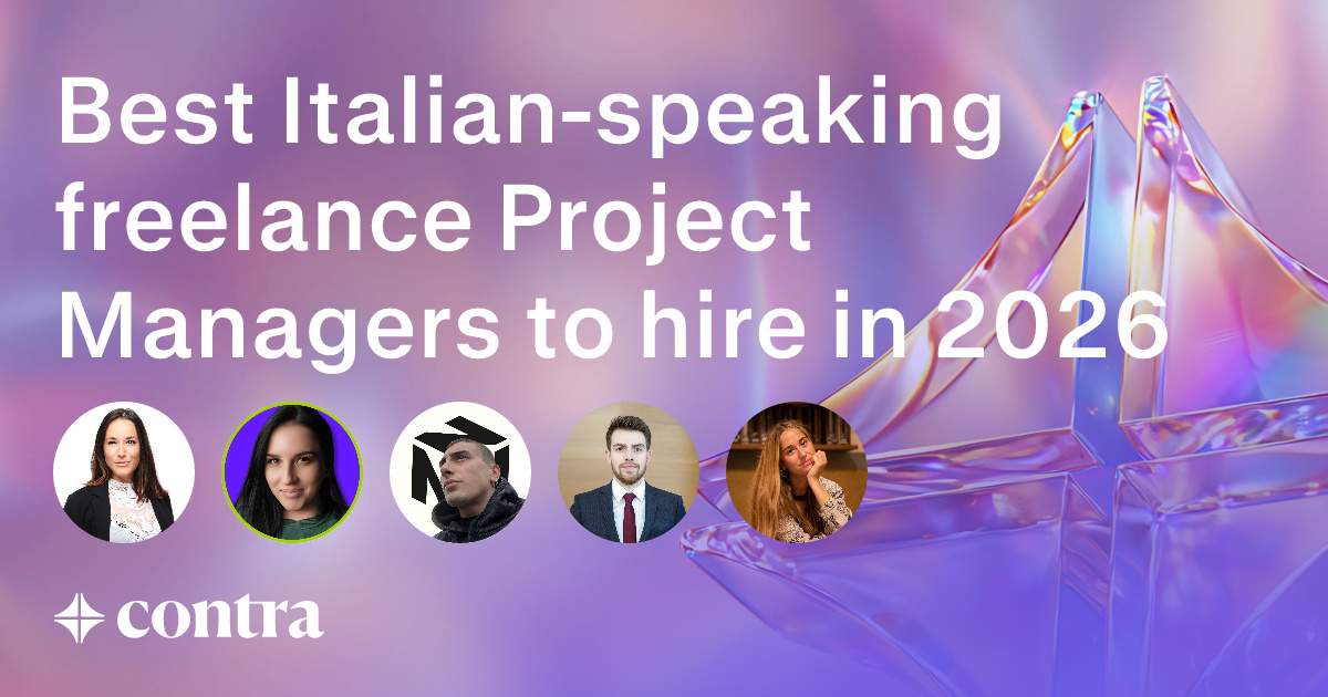 Italian-speaking Project Management freelancers