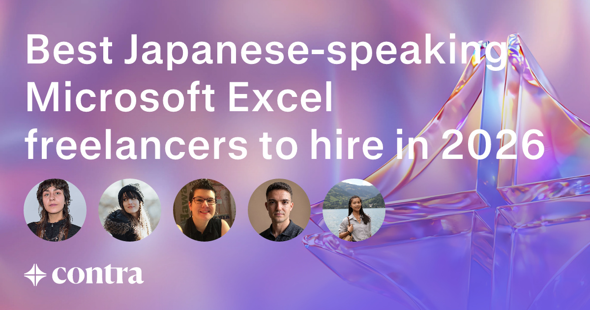 Japanese-speaking Microsoft Excel freelancers