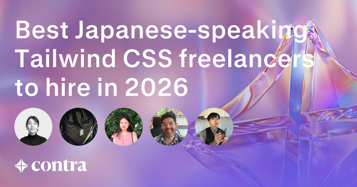 Japanese-speaking Tailwind CSS freelancers
