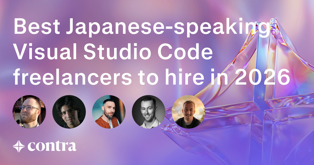 Japanese-speaking Visual Studio Code freelancers