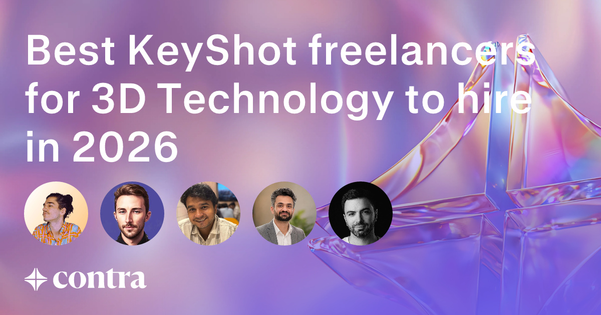KeyShot freelancers for 3D Technology