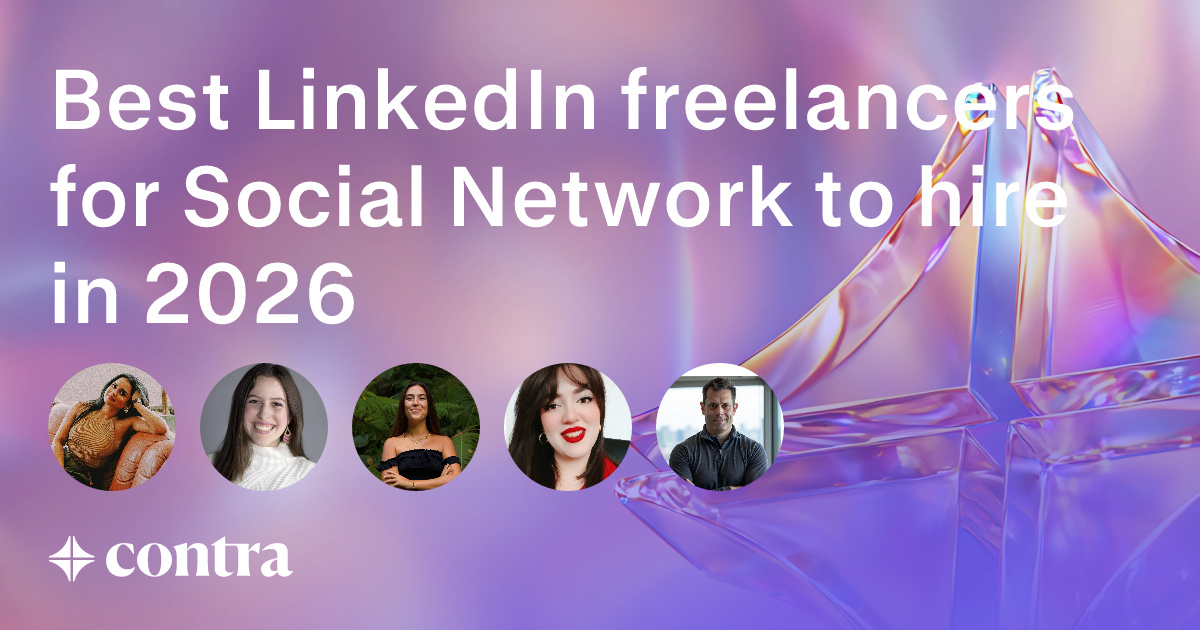 LinkedIn freelancers for Social Network