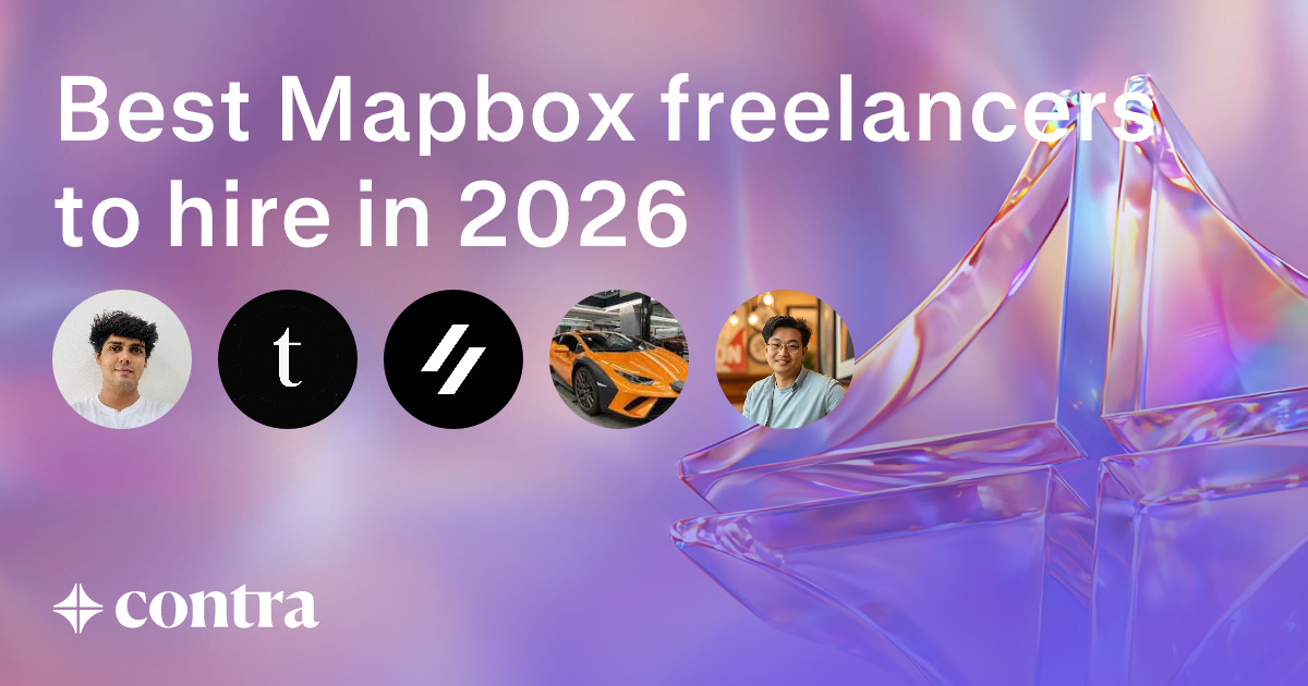 Mapbox freelancers