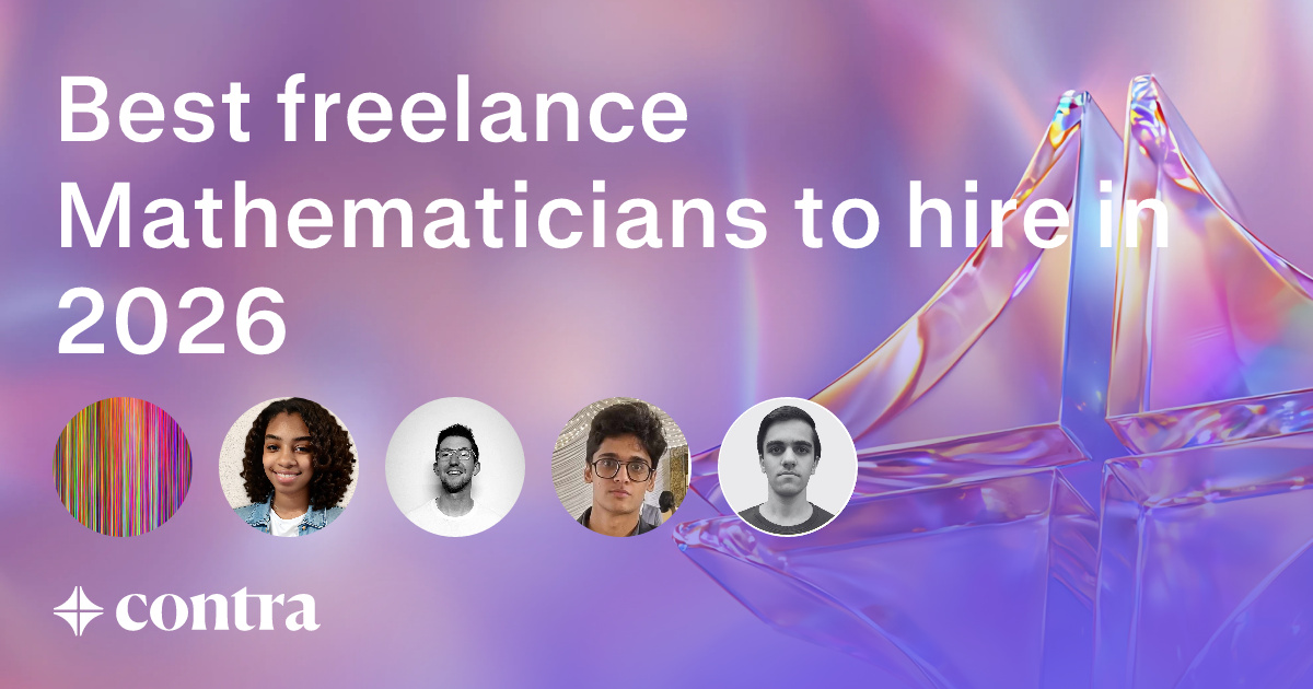 Mathematics freelancers