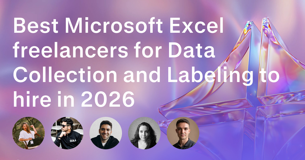Microsoft Excel freelancers for Data Collection and Labeling