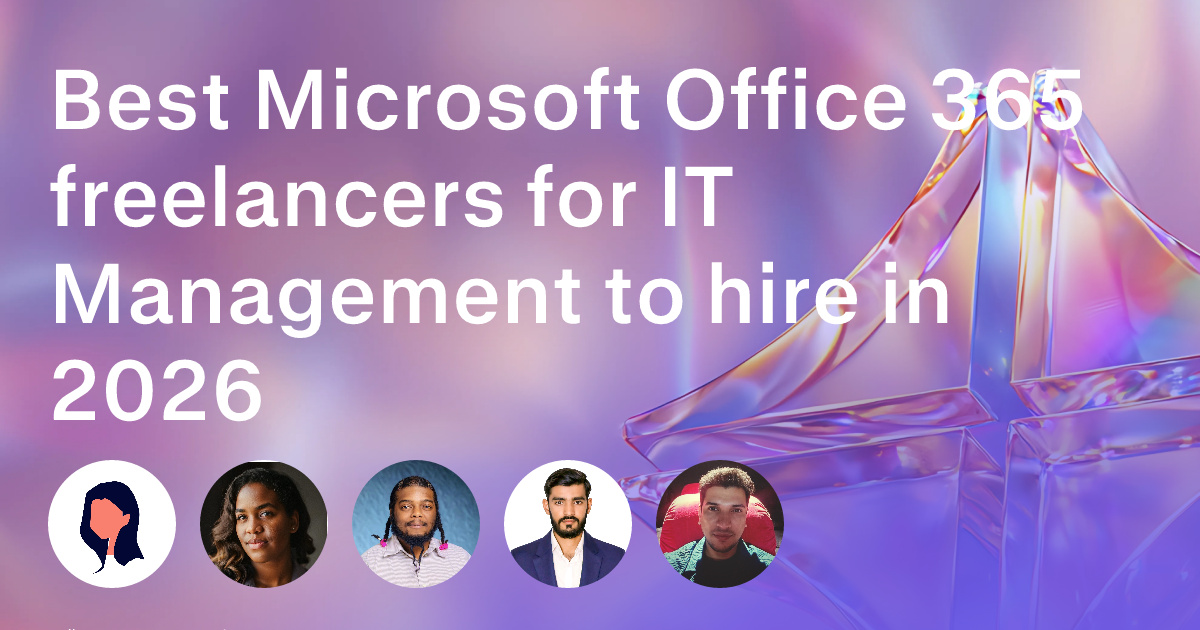 Microsoft Office 365 freelancers for IT Management