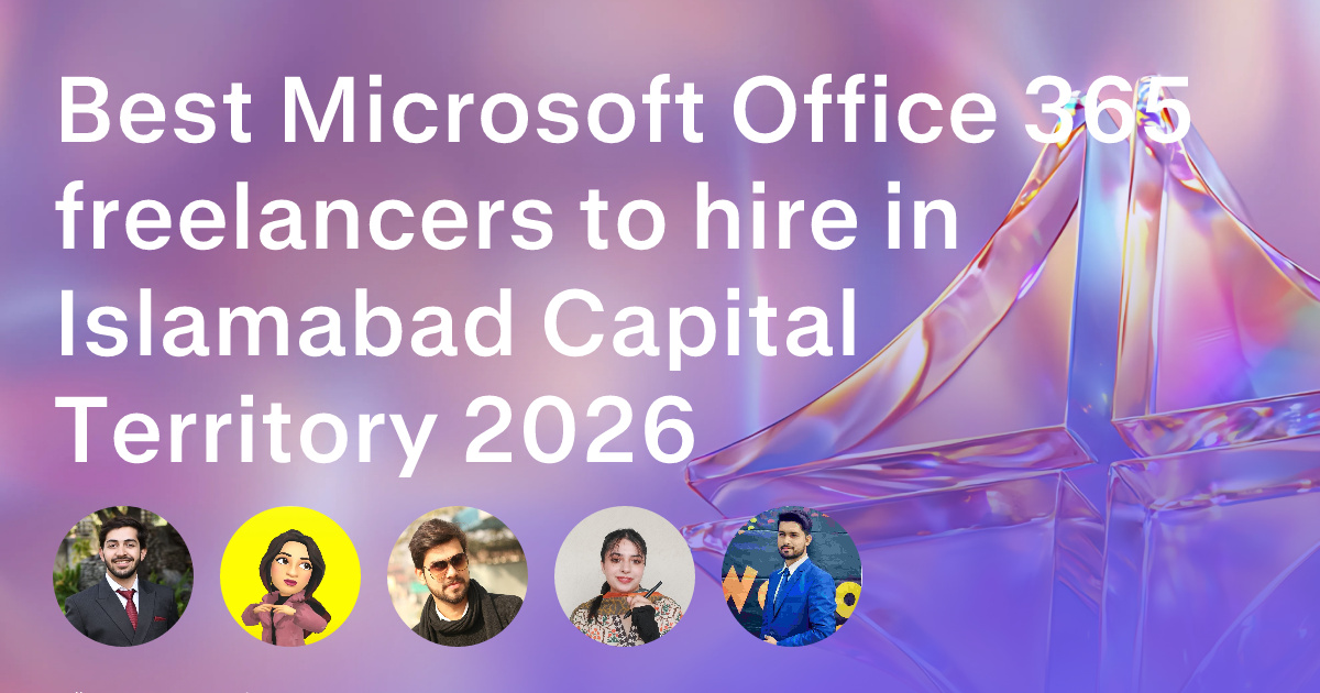Microsoft Office 365 freelancers in Islamabad Capital Territory