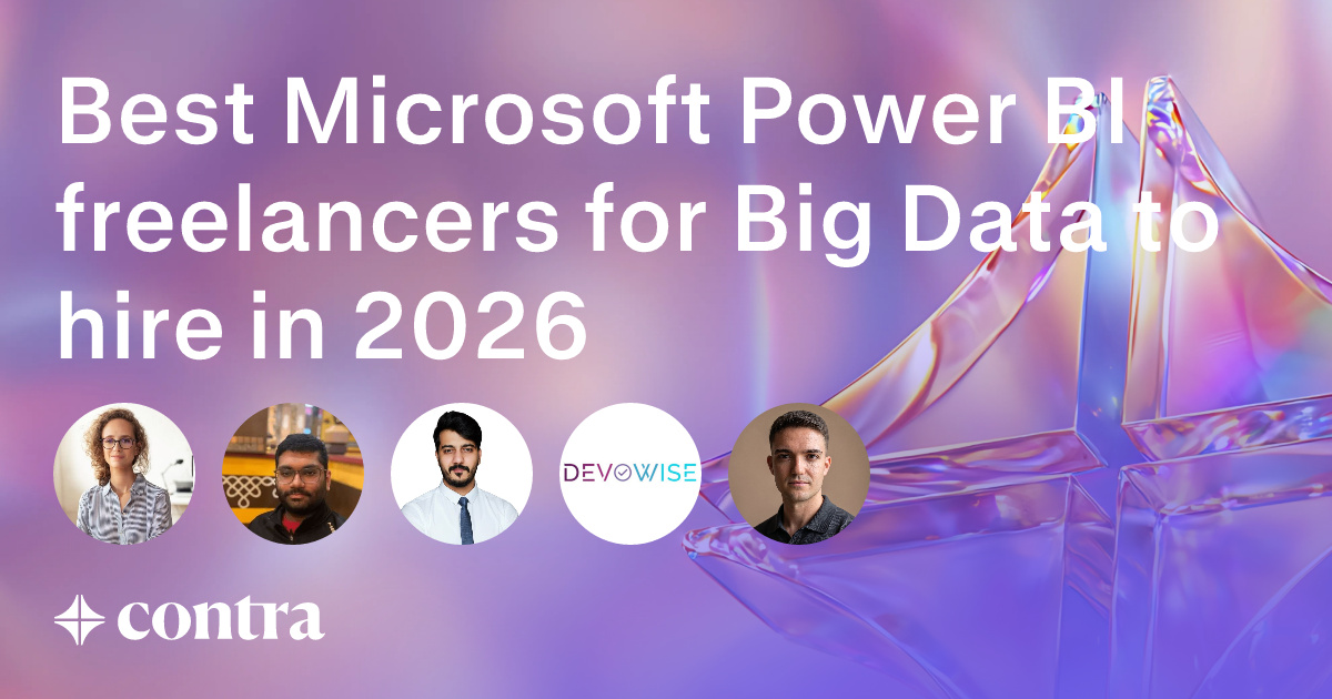 Microsoft Power BI freelancers for Big Data