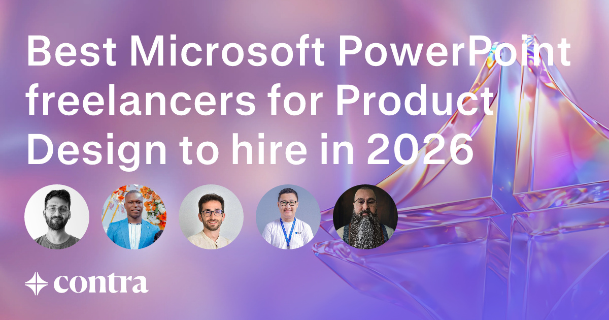 Microsoft PowerPoint freelancers for Product Design