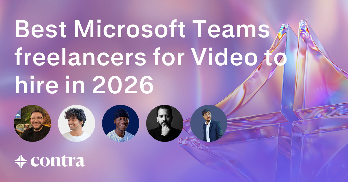 Microsoft Teams freelancers for Video