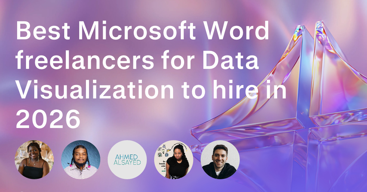 Microsoft Word freelancers for Data Visualization