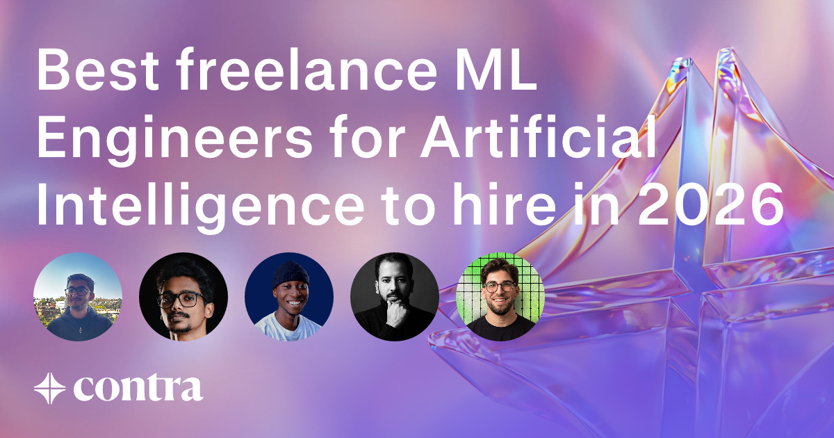 Machine Learning Engineering freelancers for Artificial Intelligence
