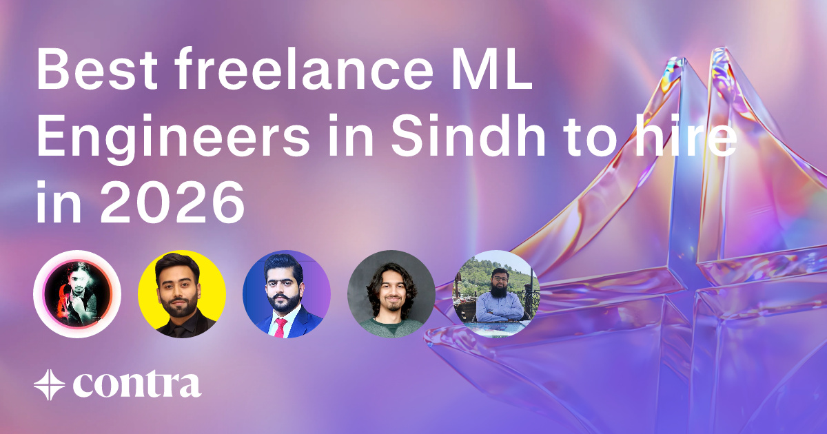 Machine Learning Engineering freelancers in Sindh