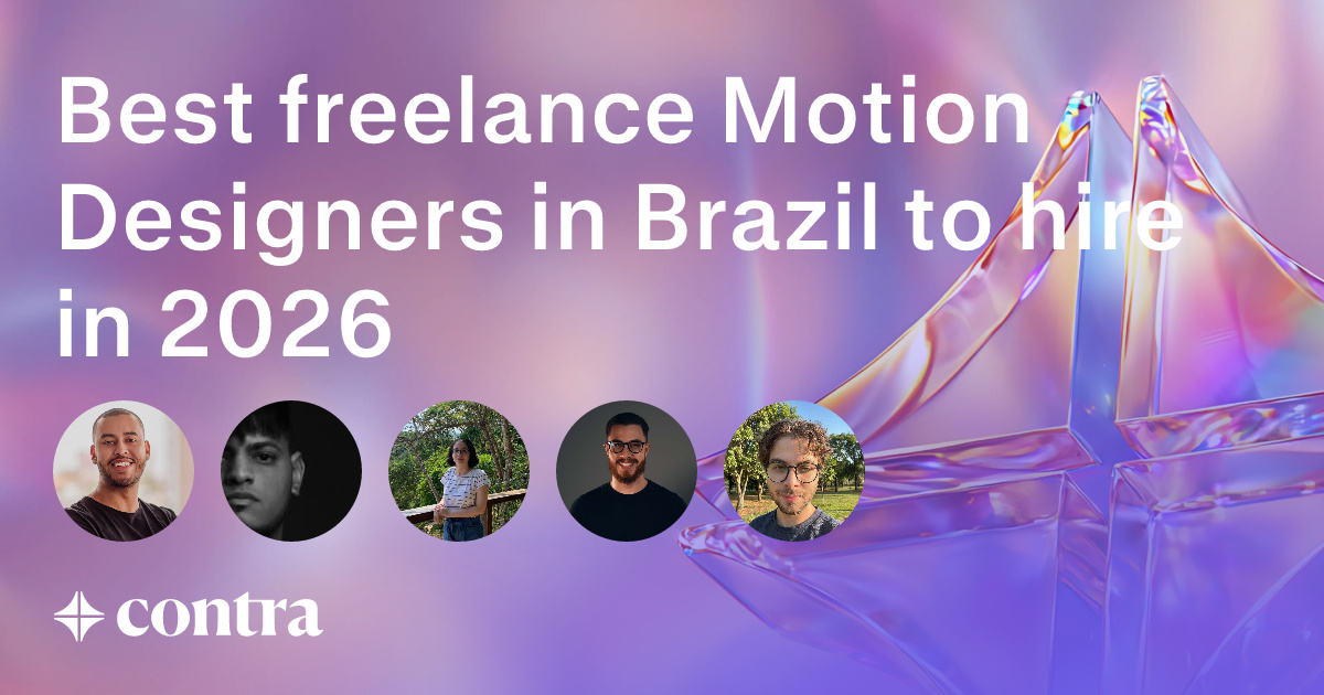 Motion Design freelancers in Brazil