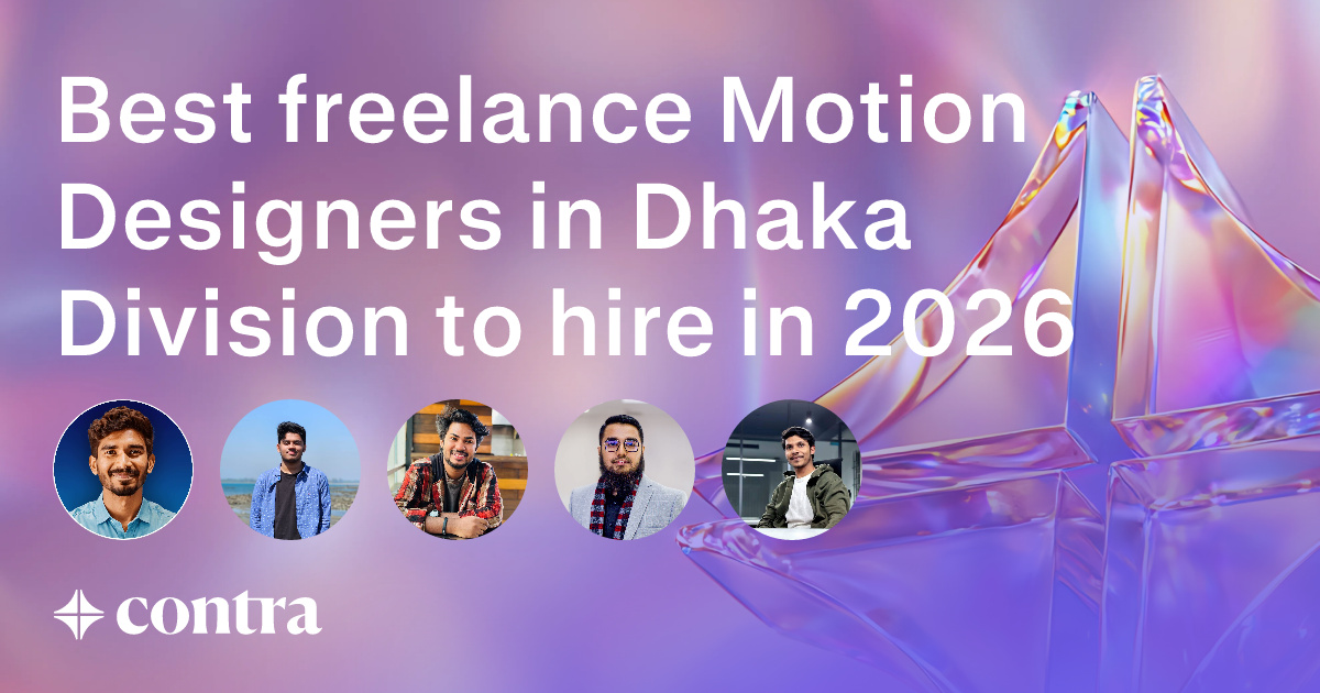 Motion Design freelancers in Dhaka Division