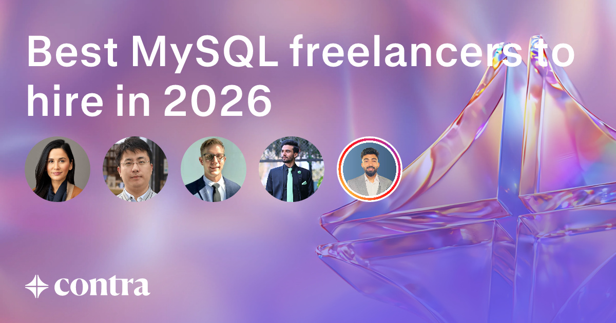 MySQL freelancers
