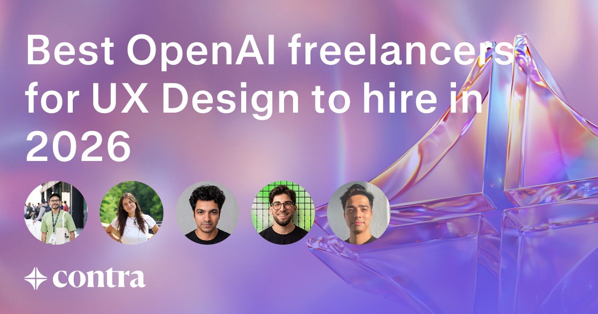 OpenAI freelancers for UX Design