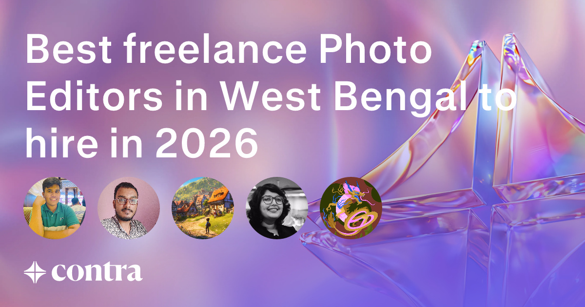 Photo Editing freelancers in West Bengal