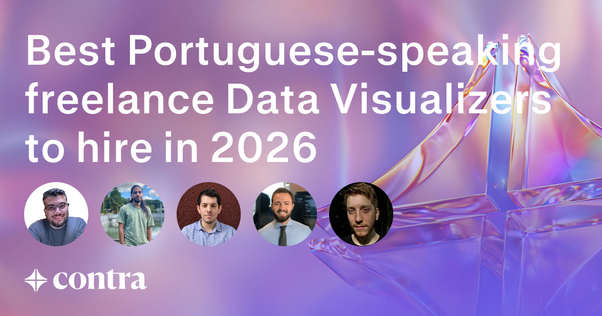 Portuguese-speaking Data Visualization freelancers
