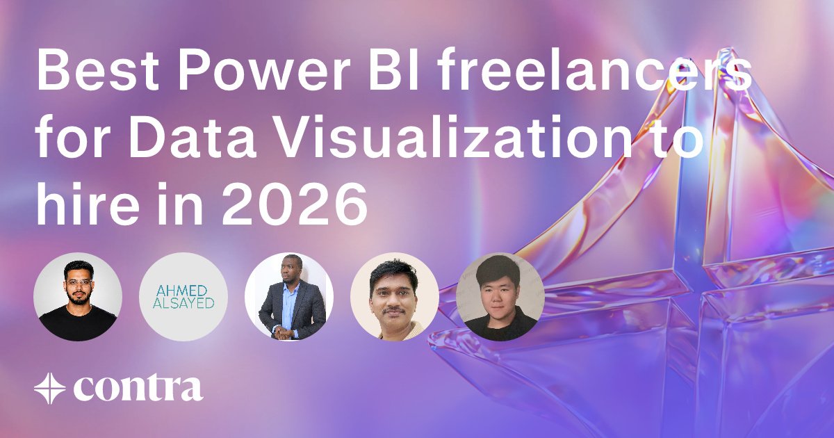 Power BI freelancers for Data Visualization