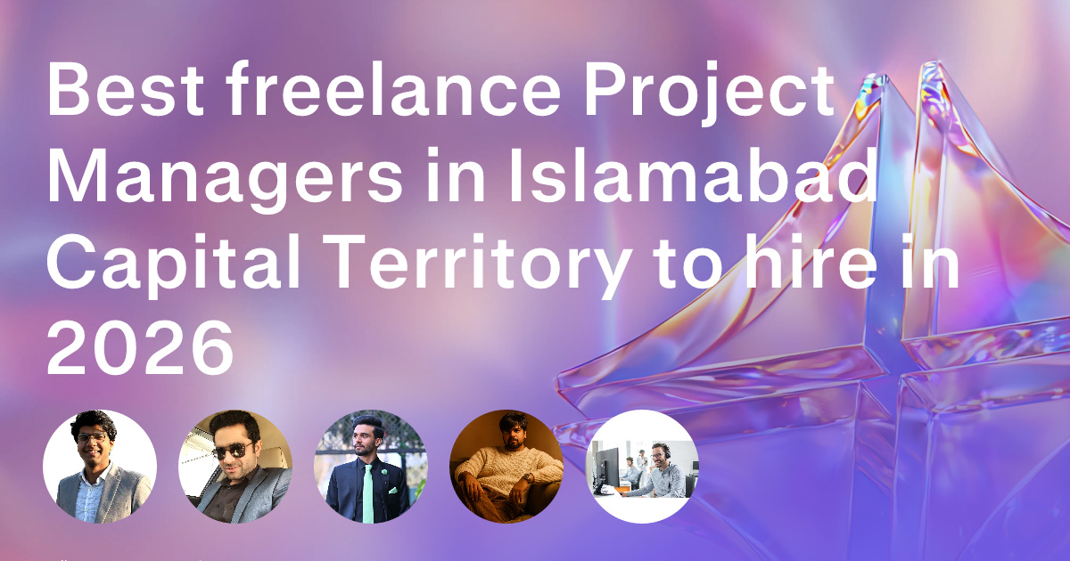 Project Management freelancers in Islamabad Capital Territory