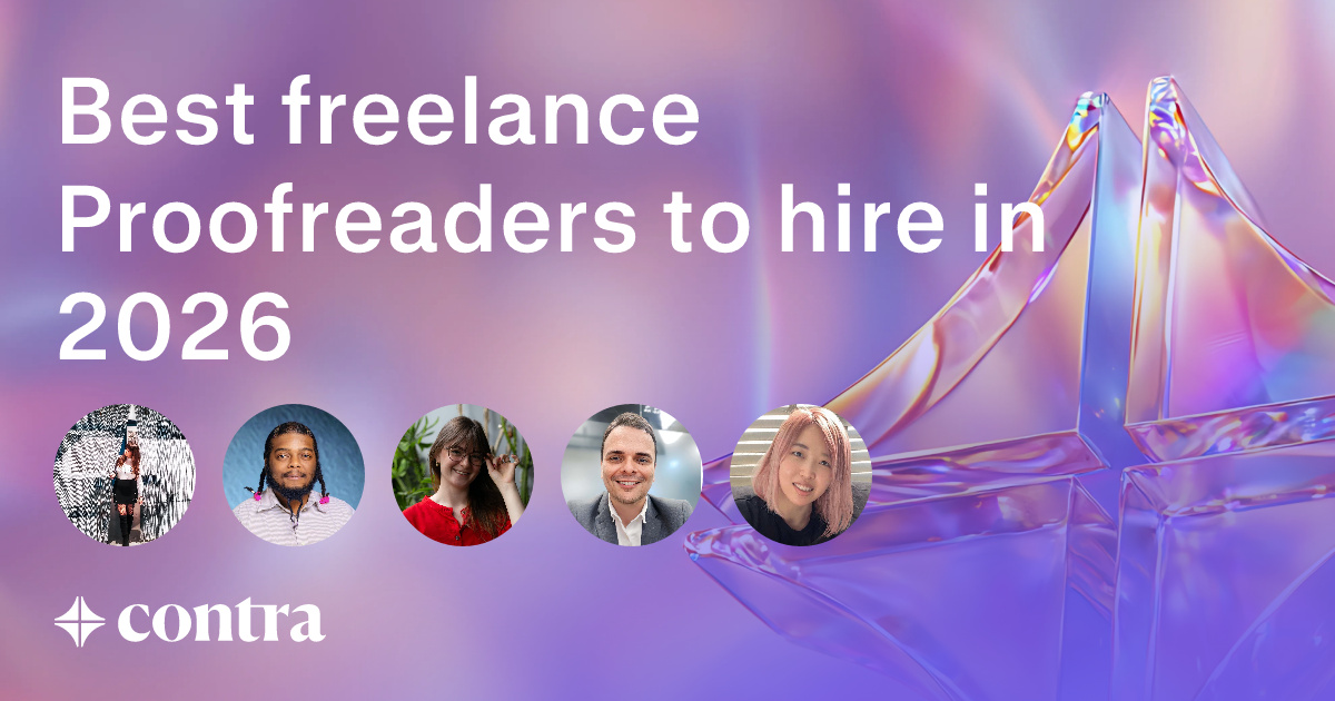 Proofreading freelancers