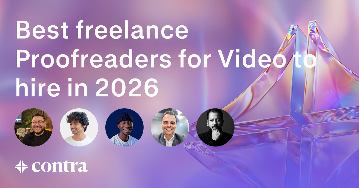 Proofreading freelancers for Video