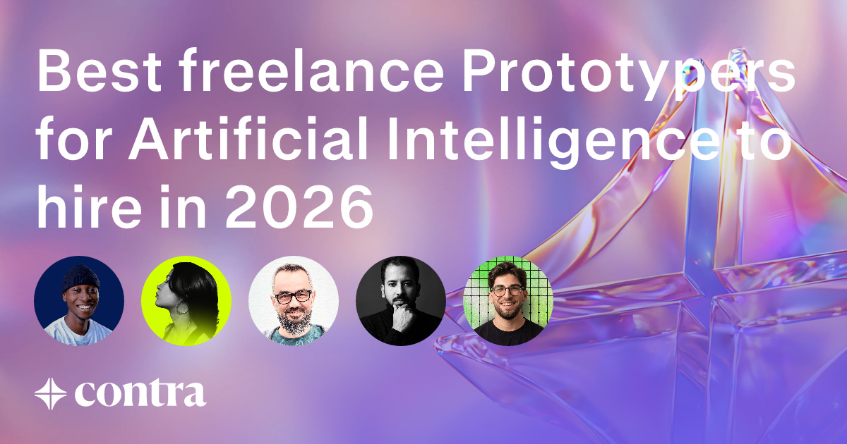 Prototyping freelancers for Artificial Intelligence