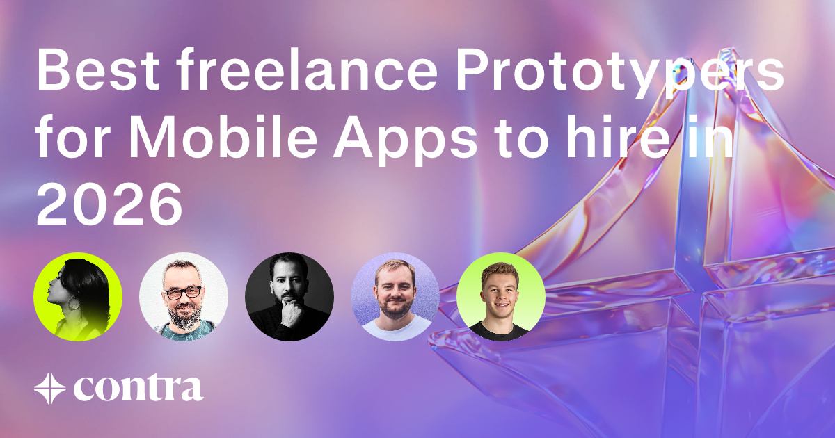 Prototyping freelancers for Mobile Apps