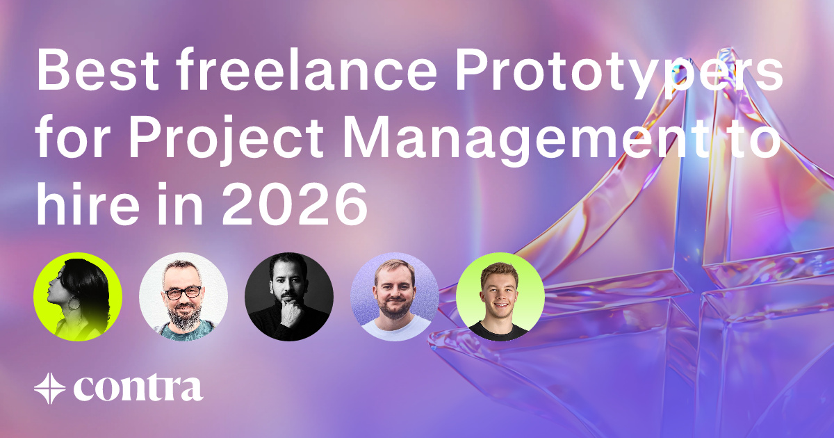Prototyping freelancers for Project Management
