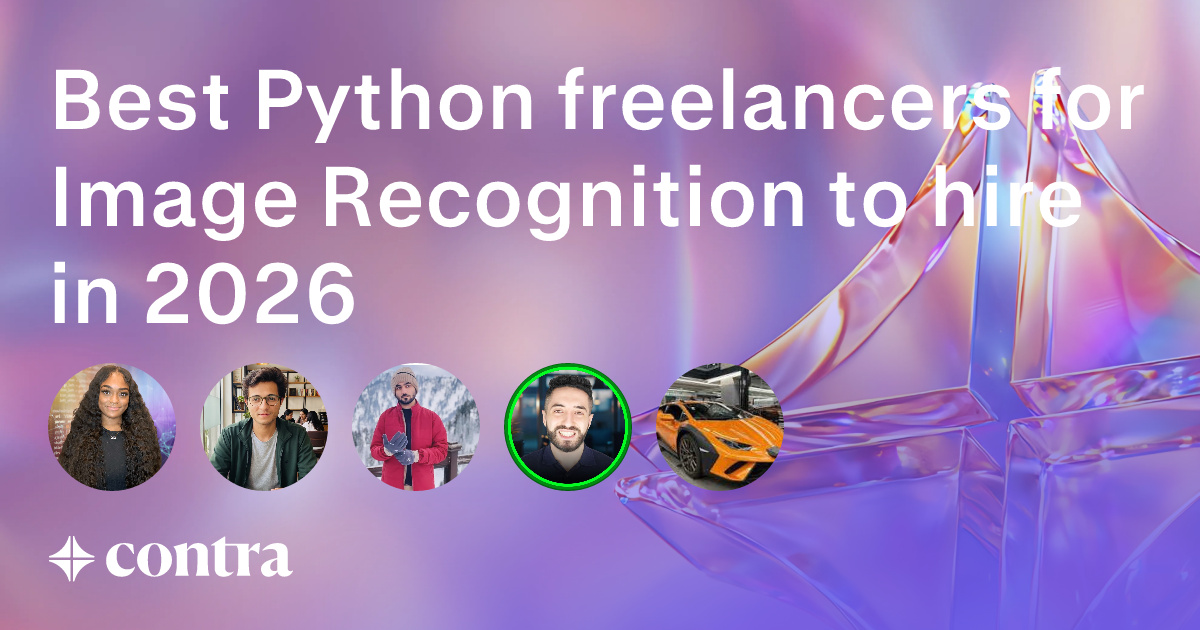 Python freelancers for Image Recognition