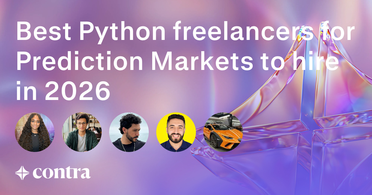 Python freelancers for Prediction Markets