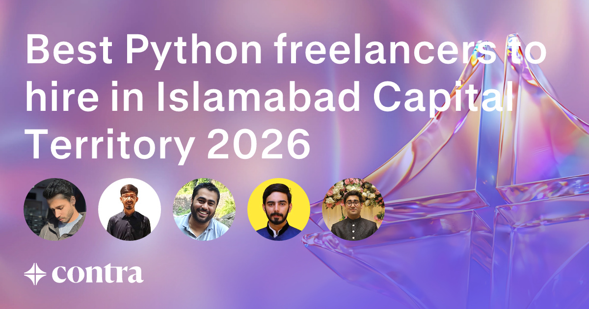 Python freelancers in Islamabad Capital Territory
