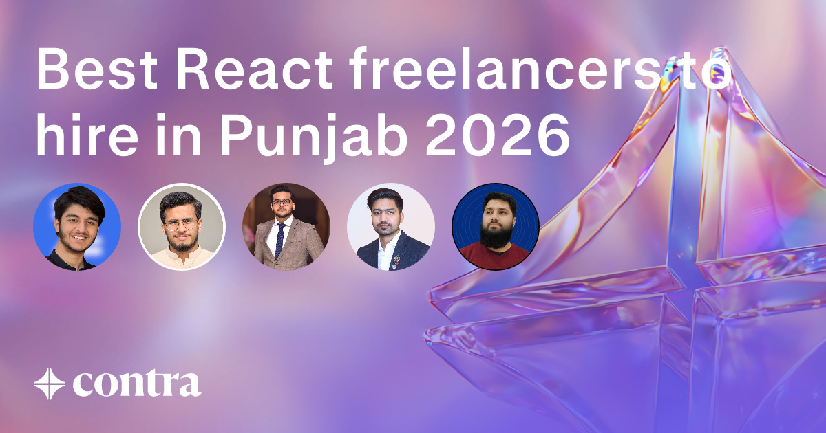 React freelancers in Punjab
