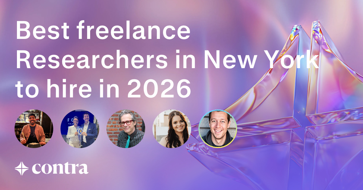 Research freelancers in New York
