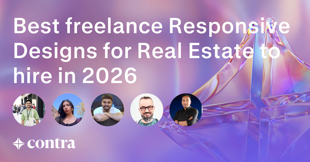 Responsive Design freelancers for Real Estate