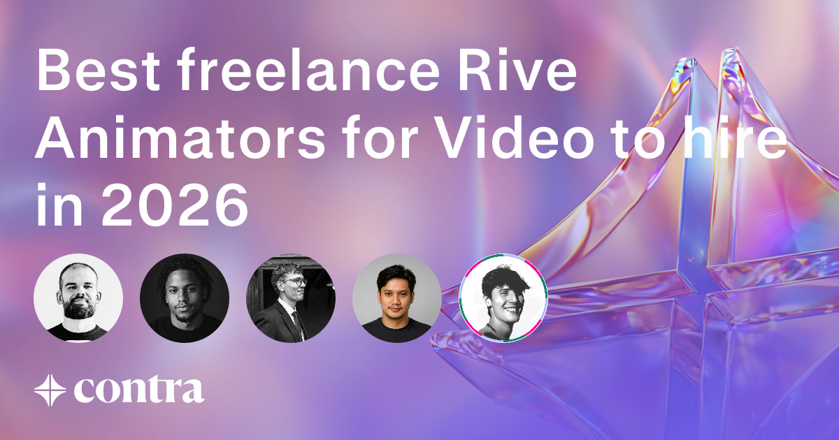 Rive Animation freelancers for Video