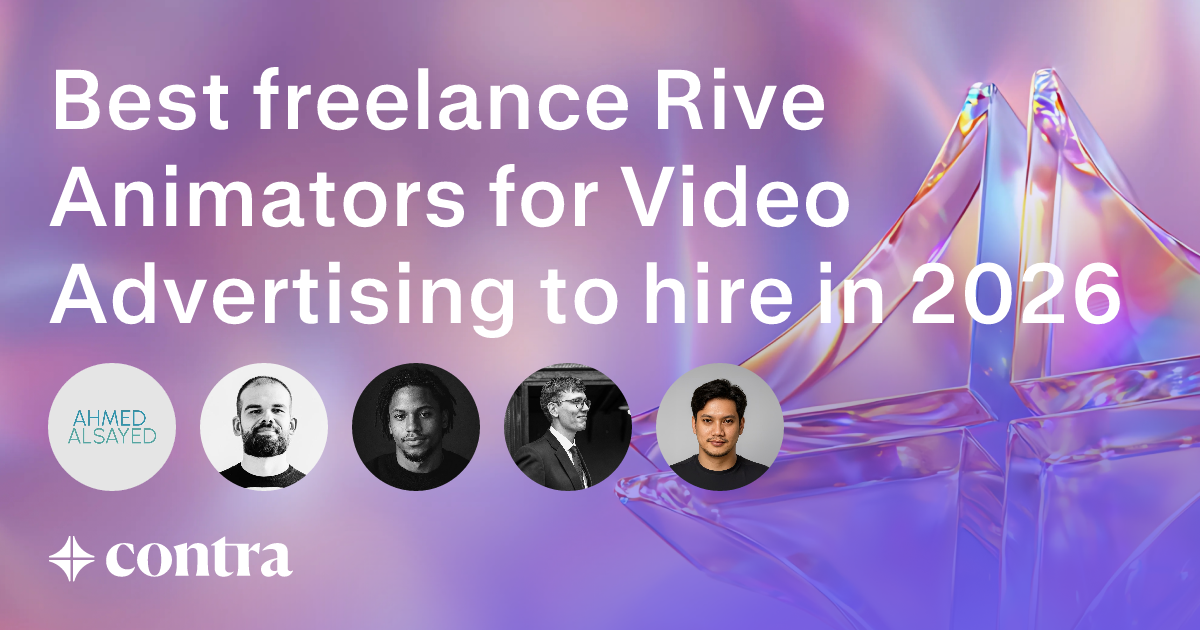 Rive Animation freelancers for Video Advertising