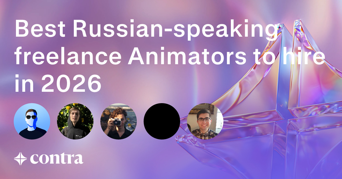 Russian-speaking Animation freelancers