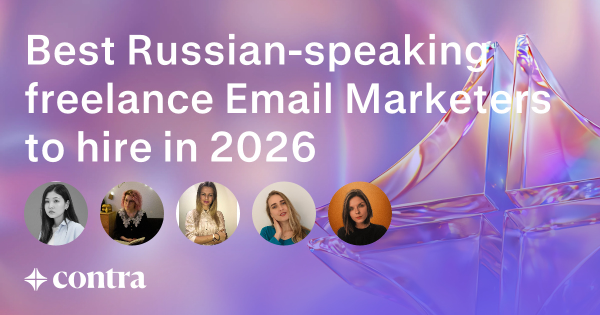 Russian-speaking Email Marketing freelancers