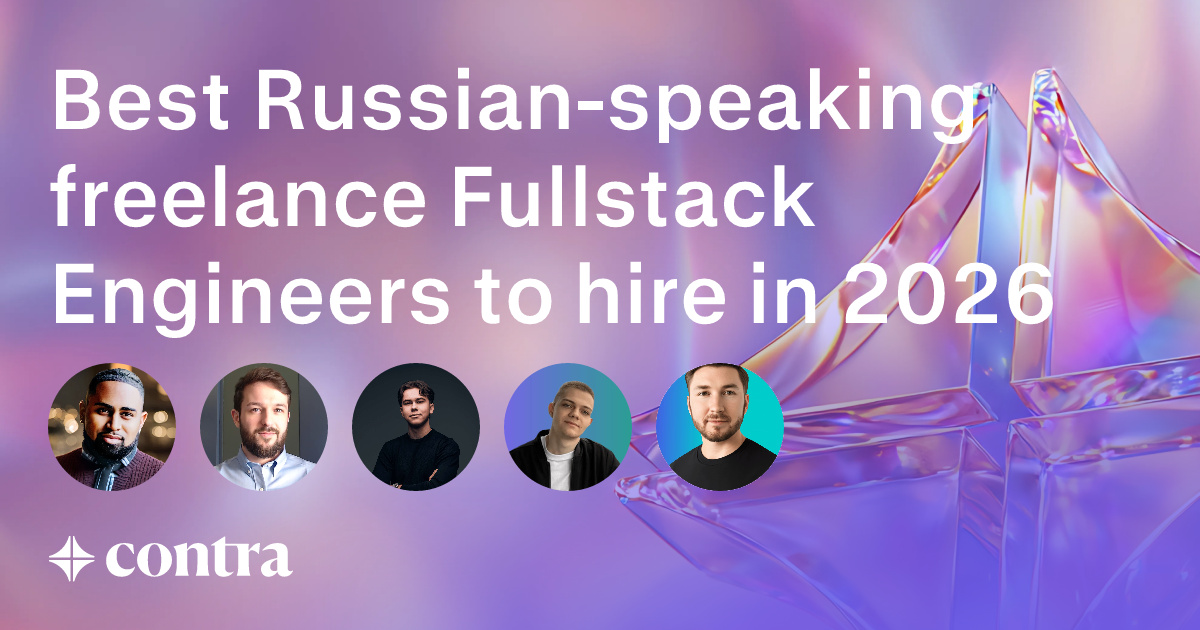 Russian-speaking Full Stack Development freelancers