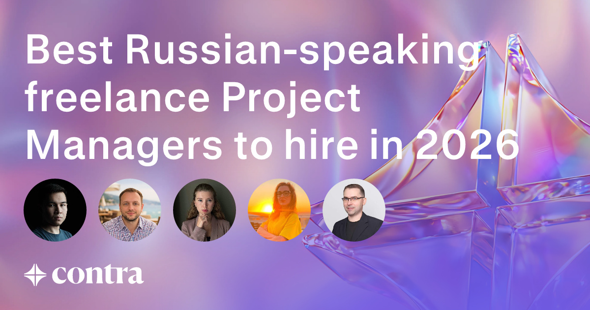 Russian-speaking Project Management freelancers