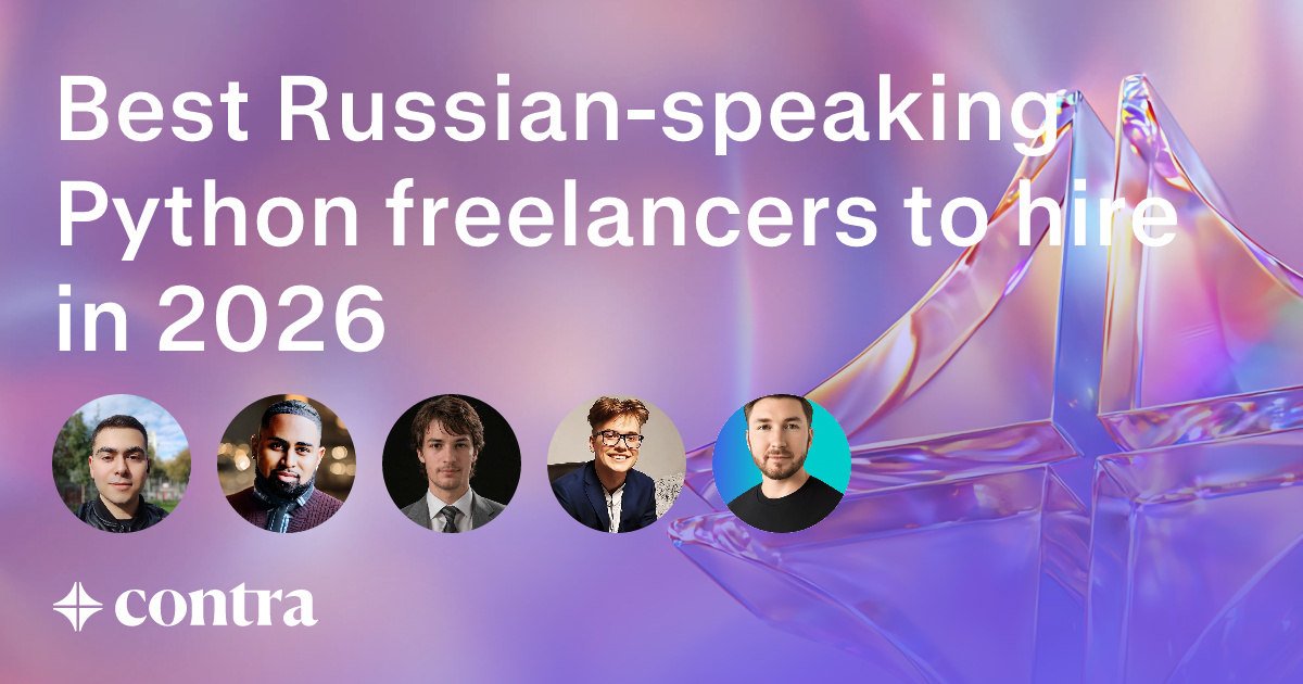 Best Russian-speaking Python freelancers to hire in 2025