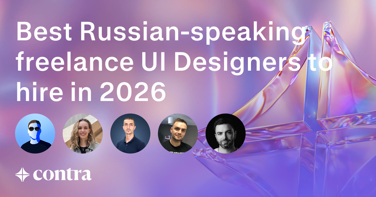Russian-speaking UI Design freelancers